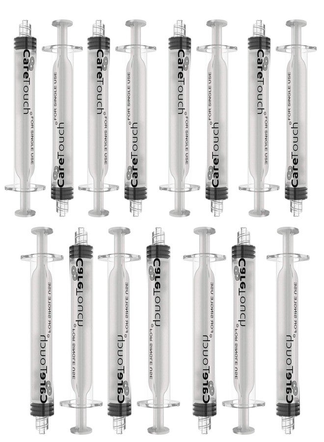 Care Touch Oral Syringe - Syringes with Covers by Care Touch - Medicine Syringes for Children 10ml - Great for Oral Medicine and Home Care, 10 Ml, 15 Count (Pack of 1) - Image 1